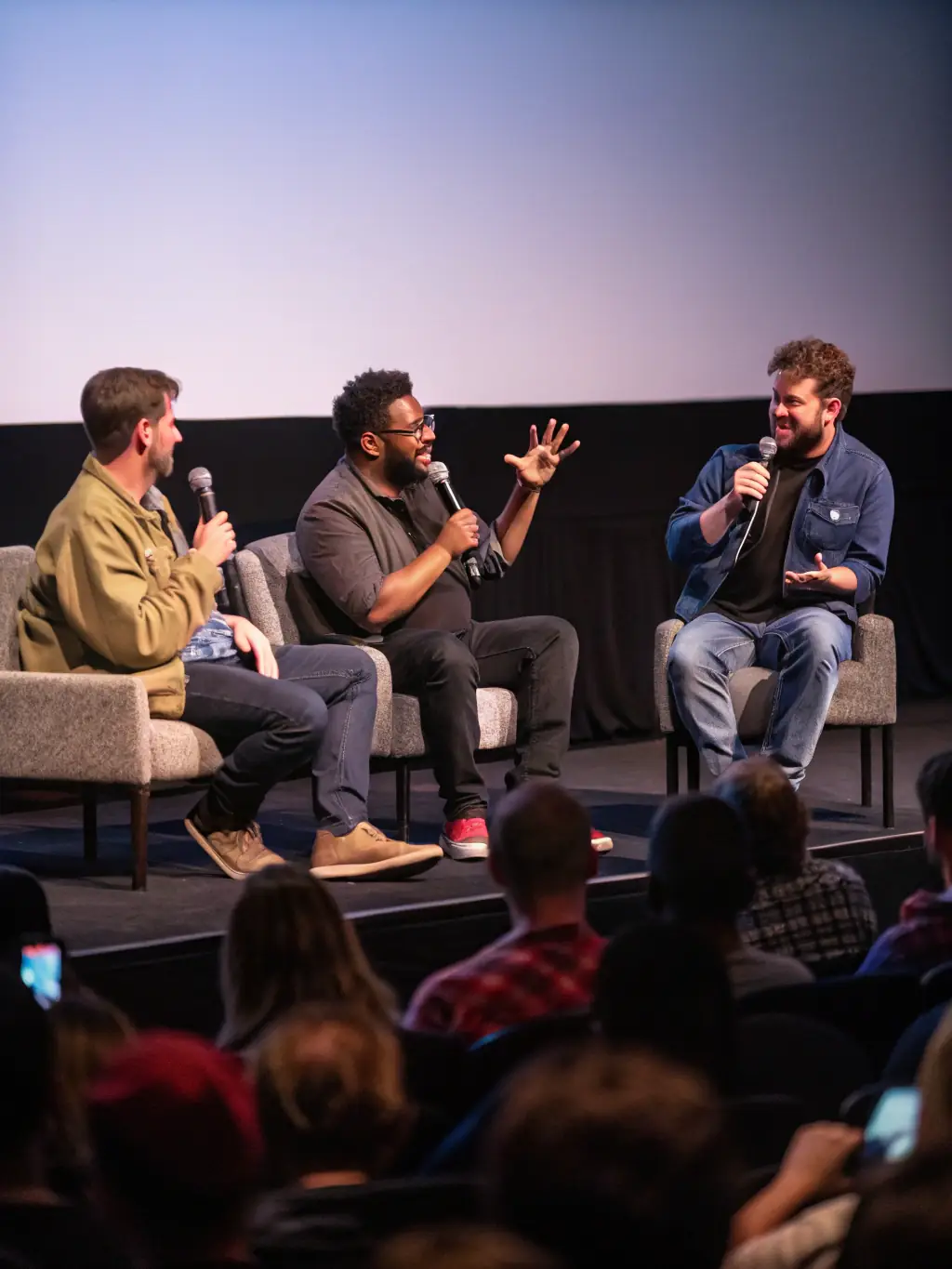 A dynamic panel discussion at the AI LAX Summit focusing on the future of AI in the entertainment industry.